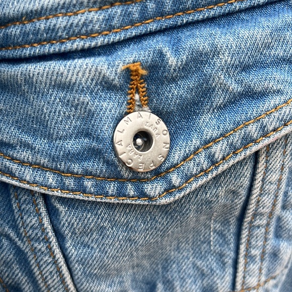ZARA Maison Special Denim Jacket - Picture 10 of 11